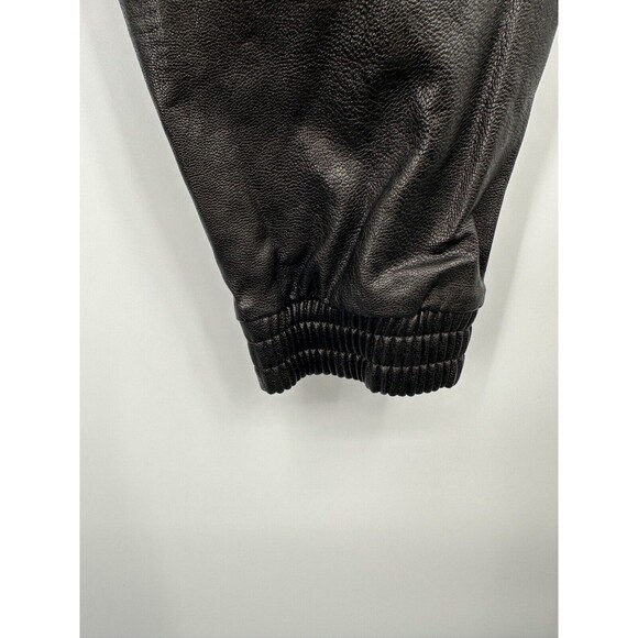 Spanx Faux Leather Joggers Sz S Black jogger high rise pockets Black - Picture 5 of 12